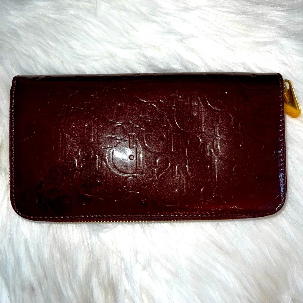 Christian DIOR-  ZIPPED LONG WALLET